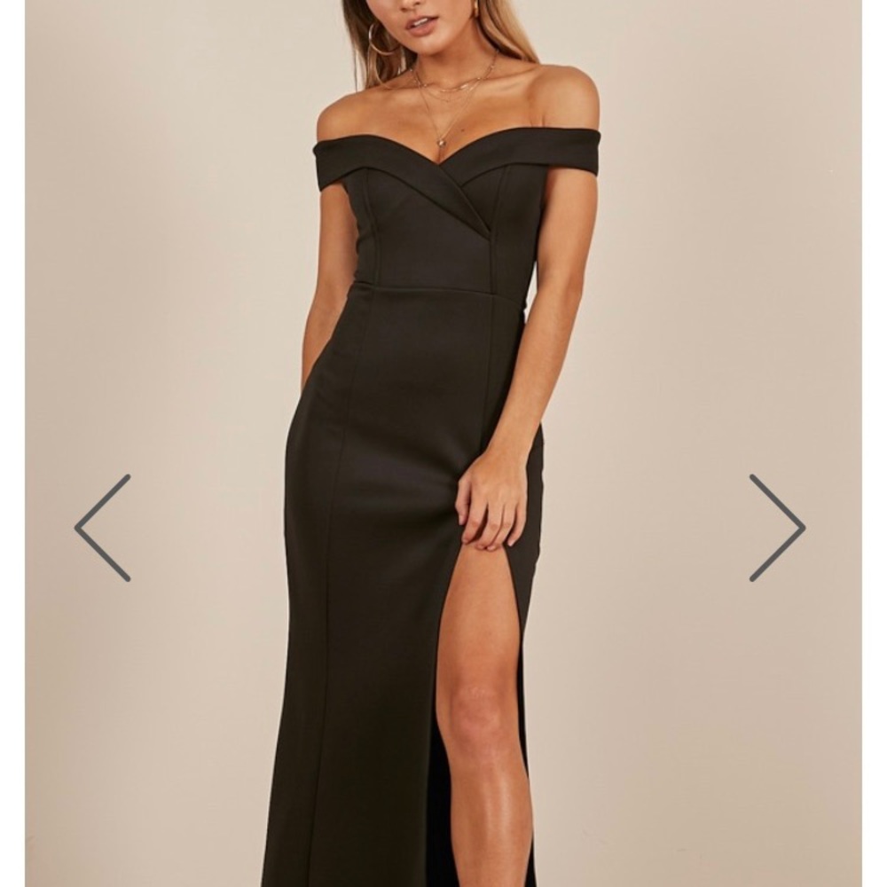Long black dress